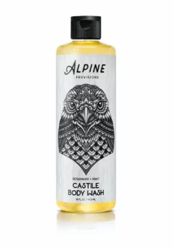 Alpine Provisions, Organic Castile Body Wash, Rosemary + Mint, Biodegradable, Vegan, 16oz Soaps & Lotions