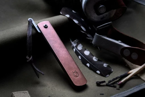 Andersson & Copra Urban Husky Friction Folder Knife Copper (2.9" Stonewash)