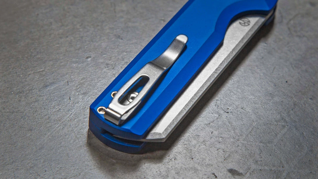 Brand new 👏 Arcform Blue Slimfoot ARC-061 Auto Knife Stonewash 3.1" 154CM (USA) 💯 5 Arcform Blue Slimfoot ARC-061 Auto Knife Stonewash 3.1" 154CM (USA)