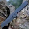 Arcform Slimfoot Operator ARC-081 Auto Blk Alum W/Tritium Button 3" 154CM (USA) Arcform Knives