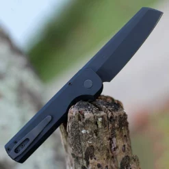 Arcform Slimfoot Operator ARC-081 Auto Blk Alum W/Tritium Button 3" 154CM (USA) Arcform Knives