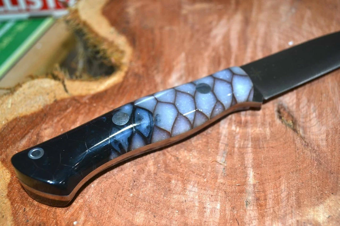 Deals 🌟 BARK RIVER KNIVES Bark River Aurora CPM 3V Knife W/ Nebula Dragon Scale (USA) 🤩 3 BARK RIVER KNIVES Bark River Aurora CPM 3V Knife W/ Nebula Dragon Scale (USA)
