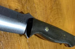 Best reviews of 🔔 BARK RIVER KNIVES Bark River Gunny CPM 3V Knife W/ Green Canvas Micarta - Red Liners - Mosaic Pins 🥰 14 BARK RIVER KNIVES Bark River Gunny CPM 3V Knife W/ Green Canvas Micarta - Red Liners - Mosaic Pins