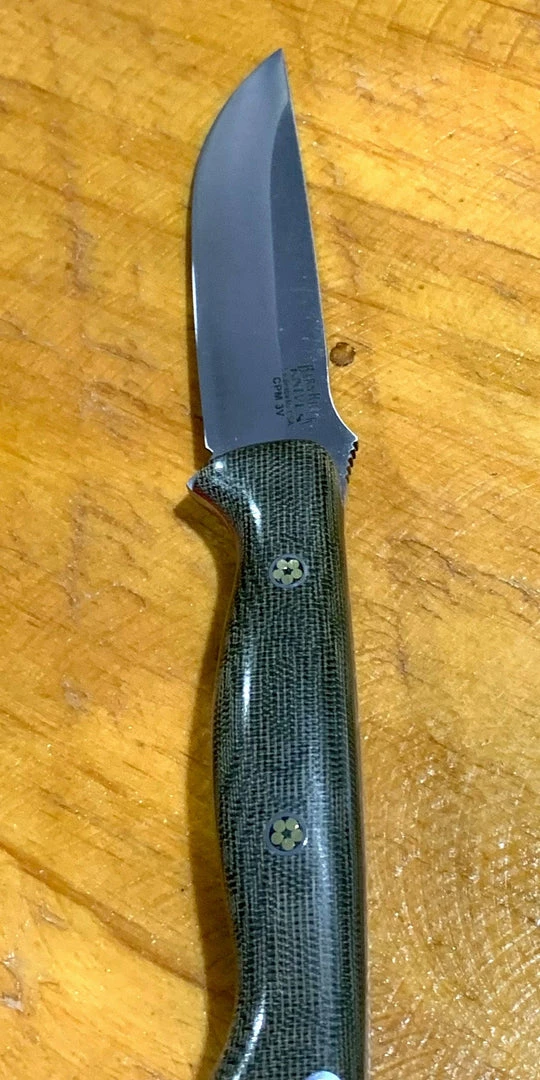 Best reviews of 🔔 BARK RIVER KNIVES Bark River Gunny CPM 3V Knife W/ Green Canvas Micarta - Red Liners - Mosaic Pins 🥰 8 BARK RIVER KNIVES Bark River Gunny CPM 3V Knife W/ Green Canvas Micarta - Red Liners - Mosaic Pins