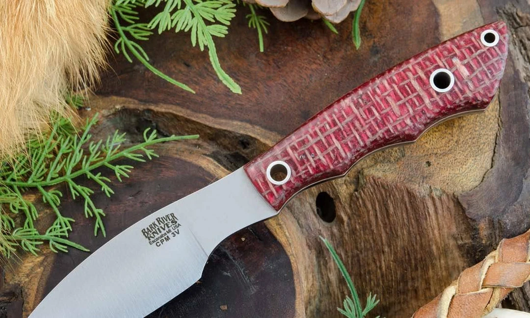 Buy ⭐ BARK RIVER KNIVES Bark River Mini Canadian CPM 3V Knife Micarta W/ White Liners (USA) ✔️ 3 BARK RIVER KNIVES Bark River Mini Canadian CPM 3V Knife Micarta W/ White Liners (USA)