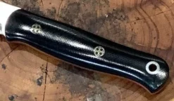 Hot Sale 😍 BARK RIVER KNIVES Bark River Ultralite Bushcrafter CPM 3V Black Micarta Handles Mosaic Pins 🛒 9 BARK RIVER KNIVES Bark River Ultralite Bushcrafter CPM 3V Black Micarta Handles Mosaic Pins