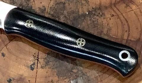 Hot Sale 😍 BARK RIVER KNIVES Bark River Ultralite Bushcrafter CPM 3V Black Micarta Handles Mosaic Pins 🛒 5 BARK RIVER KNIVES Bark River Ultralite Bushcrafter CPM 3V Black Micarta Handles Mosaic Pins