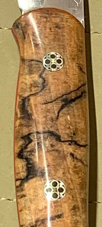 Budget 🌟 BARK RIVER KNIVES Bark River Ultralite Bushcrafter CPM 3V Spalted Maple Burl - Red Liners - Mosaic Pins 😍 4 BARK RIVER KNIVES Bark River Ultralite Bushcrafter CPM 3V Spalted Maple Burl - Red Liners - Mosaic Pins