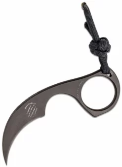 BASTINELLI CREATIONS Bastinelli Diagnostic Karambit 1.5" Black Cerakote N690C