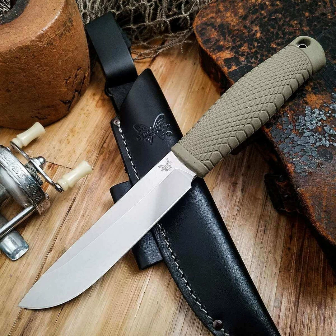 Deals ✨ Benchmade 202 LEUKU Fixed Blade Knife 3V ❤️ 4 Benchmade 202 LEUKU Fixed Blade Knife 3V