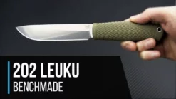 Deals ✨ Benchmade 202 LEUKU Fixed Blade Knife 3V ❤️ 15 Benchmade 202 LEUKU Fixed Blade Knife 3V