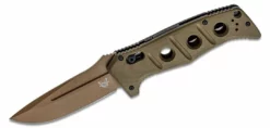 Benchmade 2750FE-2 Adamas Auto Knife 3.78" CruWear Flat Dark Earth