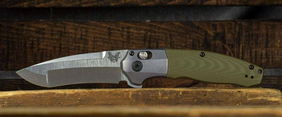 Wholesale π Benchmade 496 Vector Knife OD Green G-10 (3.6" Satin) π 4 Benchmade 496 Vector Knife OD Green G-10 (3.6" Satin)