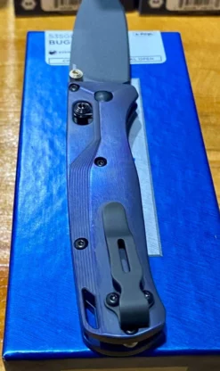 Benchmade 535GRY-1 Semi-Custom Bugout Knife W/ Ti Handles
