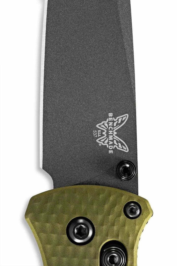 Hot Sale 𧨠Benchmade 537GY-1 Bailout Knife Green Aluminum Knife 3.4" (USA) π 8 Benchmade 537GY-1 Bailout Knife Green Aluminum Knife 3.4" (USA)