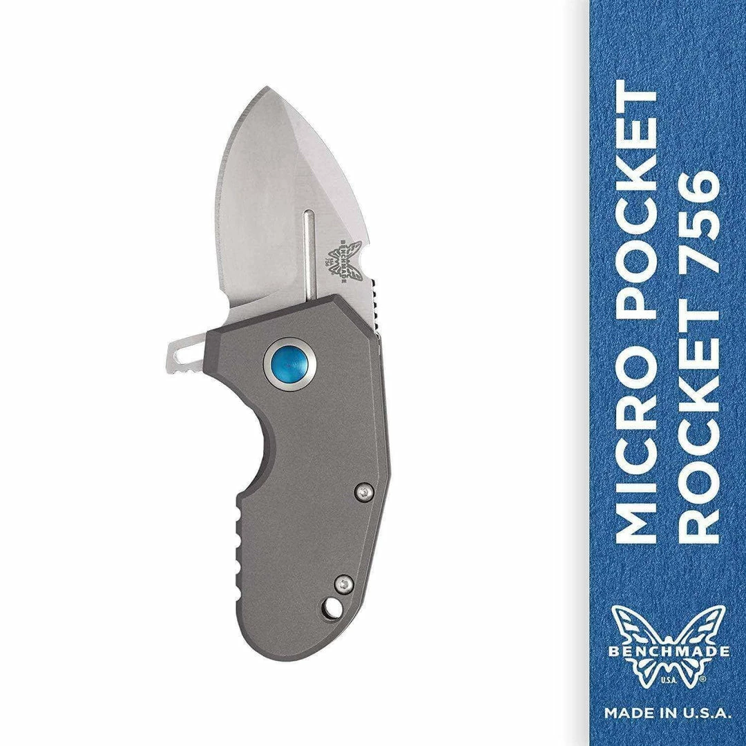 Best Sale ๐ Benchmade 756 Micro Pocket Rocket Knife Titanium MPR ๐ 4 Benchmade 756 Micro Pocket Rocket Knife Titanium MPR