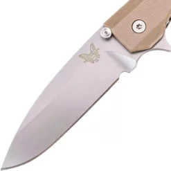 Benchmade 928 Osborne Proxy - Titanium / Tan G-10