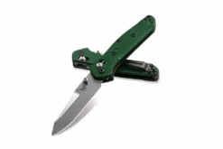 Benchmade 945 Mini Osborne Knife Plain / Reverse Tanto / Green (USA)
