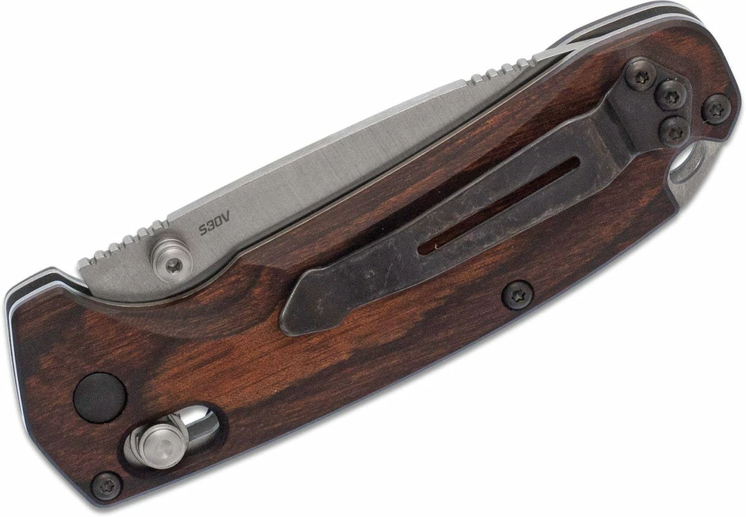 Flash Sale ๐ Benchmade North Fork 15031-2 Folding Knife 2.97" S30V Blade, Stabilized Wood Handles (USA) โค๏ธ 5 Benchmade North Fork 15031-2 Folding Knife 2.97" S30V Blade, Stabilized Wood Handles (USA)