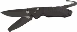 Benchmade Outlast OPTION Lock Rescue Knife G-10 (3.6") 365BK