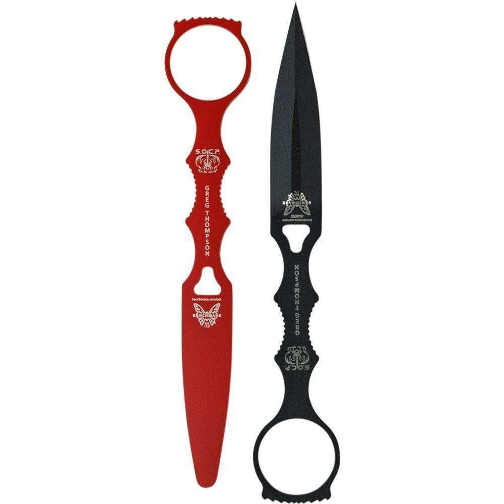 Top 10 π Benchmade SOCP 176BK-Combo Dagger Knife W/ Trainer (USA) π 4 Benchmade SOCP 176BK-Combo Dagger Knife W/ Trainer (USA)