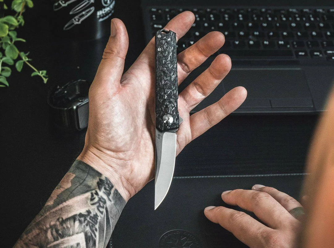 Best Pirce π Boker 01BO231 Lucas Burnley Kwaiken Compact Auto Knife (USA) D2 Marble Carbon π 7 Boker 01BO231 Lucas Burnley Kwaiken Compact Auto Knife (USA) D2 Marble Carbon