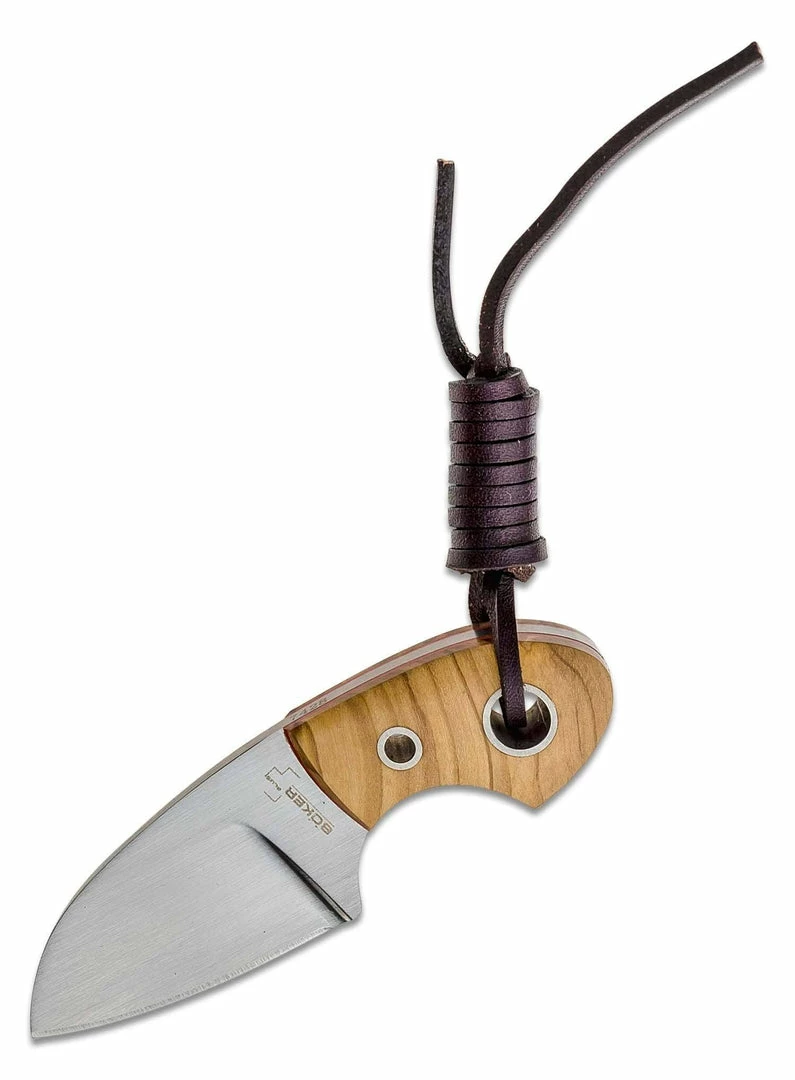 Best deal 😀 Boker 02BO238 Vox Knives Gnome Fixed 2.2" Olive Wood 🔥 3 Boker 02BO238 Vox Knives Gnome Fixed 2.2" Olive Wood