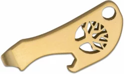 Boker Bottleneck Keychain Tool Bottle Opener, Brass