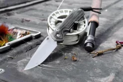 CHRIS REEVE KNIVES Chris Reeves Large Sebenza 31 Black Canvas Micarta