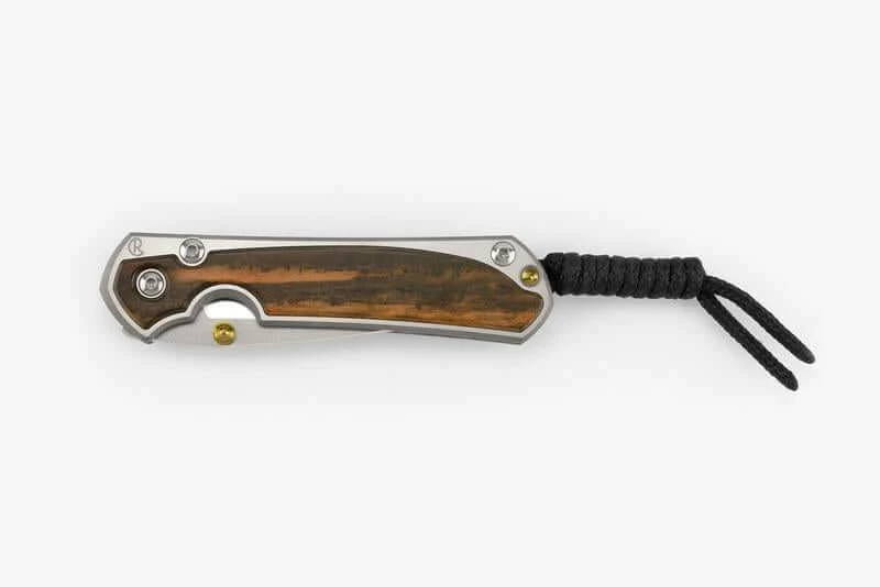 Cheap 🎁 CHRIS REEVE KNIVES Chris Reeves Large Sebenza 31 Macassar Ebony 🎉 6 CHRIS REEVE KNIVES Chris Reeves Large Sebenza 31 Macassar Ebony