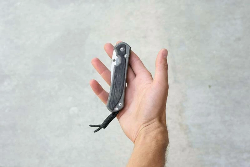 Discount ❤️ CHRIS REEVE KNIVES Chris Reeves Small Sebenza 31 Black Canvas Micarta ✨ 4 CHRIS REEVE KNIVES Chris Reeves Small Sebenza 31 Black Canvas Micarta