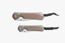 CHRIS REEVE KNIVES Chris Reeves Small Sebenza 31 Natural Canvas Micarta