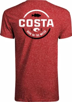 Costa Sunglasses Costa Tech Insignia Bass Performance Short Sleeve Shirt
