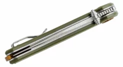 Promo ๐คฉ CRKT 2471 Butte Deadbolt Lock Assisted Flipper Knife 3.36" D2 Stonewashed G10 CRKT Knives ๐งจ 12 CRKT 2471 Butte Deadbolt Lock Assisted Flipper Knife 3.36