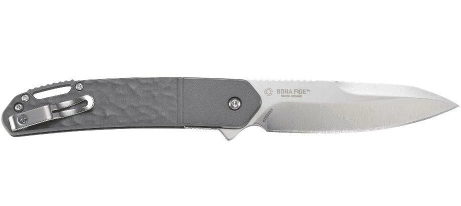 Cheapest π― CRKT Knives CRKT Bona Fide Linerlock Silver D2 Field Strip Folding Knife π 5 CRKT Knives CRKT Bona Fide Linerlock Silver D2 Field Strip Folding Knife