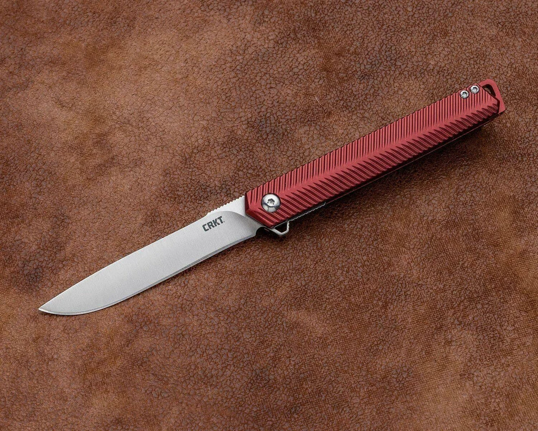 Flash Sale π CRKT K820BXP Stylus Assisted Flipper Knife 3.18", Maroon Handles CRKT Knives π 6 CRKT K820BXP Stylus Assisted Flipper Knife 3.18", Maroon Handles CRKT Knives