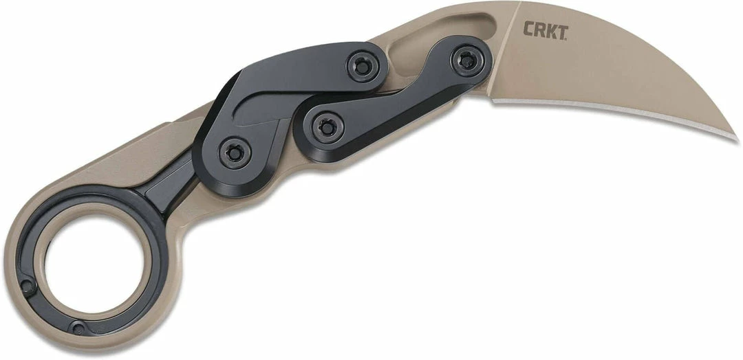 Promo 😍 CRKT Kinematic Provoke Desert Sand Folding Karambit 2.41" D2s CRKT Knives 🔔 4 CRKT Kinematic Provoke Desert Sand Folding Karambit 2.41" D2s CRKT Knives