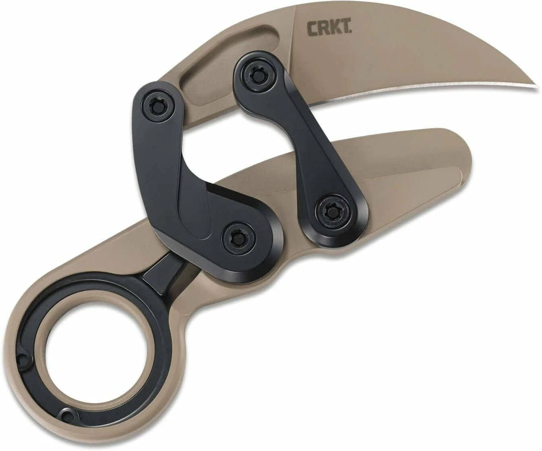 Promo 😍 CRKT Kinematic Provoke Desert Sand Folding Karambit 2.41" D2s CRKT Knives 🔔 5 CRKT Kinematic Provoke Desert Sand Folding Karambit 2.41" D2s CRKT Knives