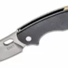 CRKT Pilar III Folding Knife 2.967" D2 Stonewashed Plain Blade, Black G10 CRKT Knives