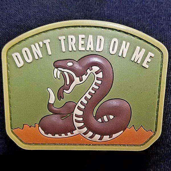 Outlet 🔔 DDT Packs DDT "Don't Tread On Me" Rubber Morale Patch 👍 3 DDT Packs DDT "Don't Tread On Me" Rubber Morale Patch