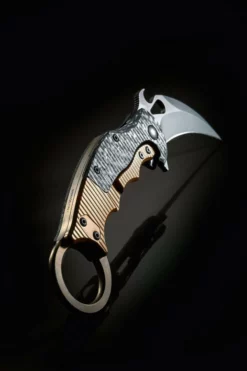 Brand new β FOX KNIVES Fox 01FX122 FX-599TIC Folding Karambit 2.55" ELMAX Carbon Fiber π 9 FOX KNIVES Fox 01FX122 FX-599TIC Folding Karambit 2.55