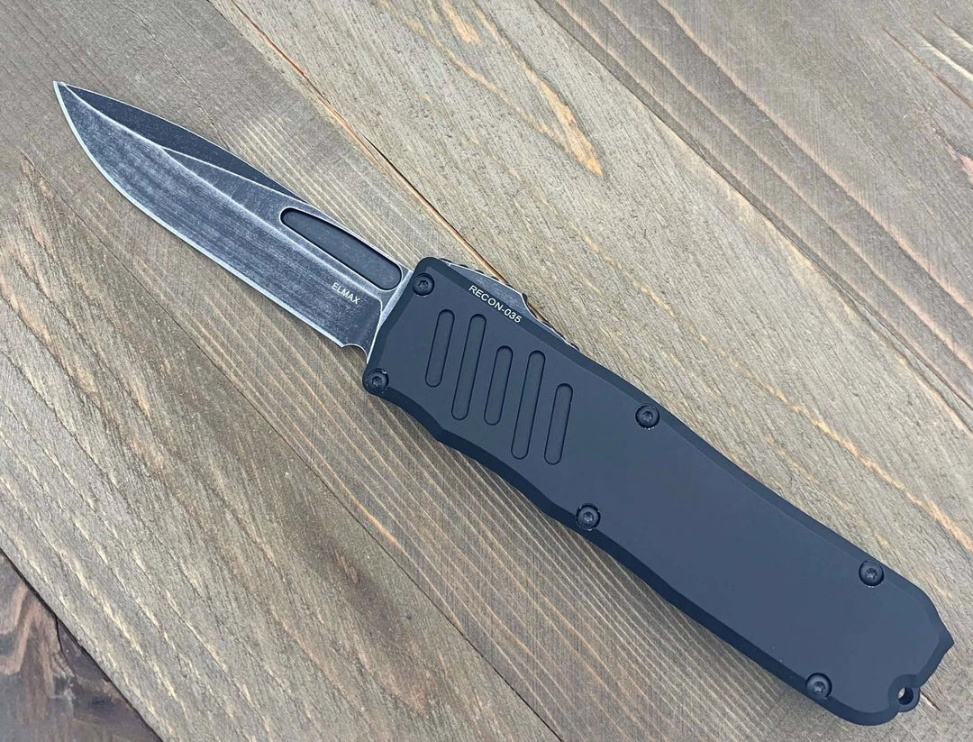 Outlet ๐ฅฐ Guardian Tactical RECON-035 93611 OTF Auto S/E Knife (3.3" Black SW) ๐ 3 Guardian Tactical RECON-035 93611 OTF Auto S/E Knife (3.3" Black SW)