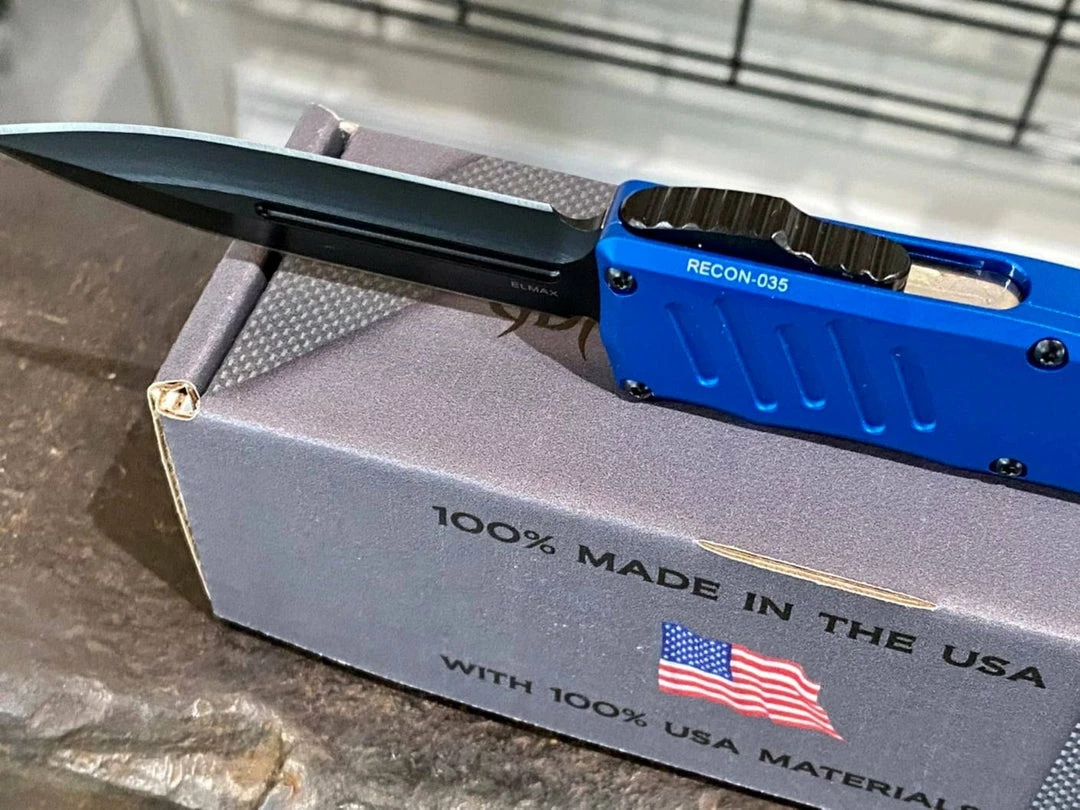 Best deal π Guardian Tactical Recon-035 94131 D/E Auto Blue Black Tactical Knife (3.25") π 5 Guardian Tactical Recon-035 94131 D/E Auto Blue Black Tactical Knife (3.25")