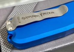 Guardian Tactical RECON-035 94531 Blue Auto Knife 3.3