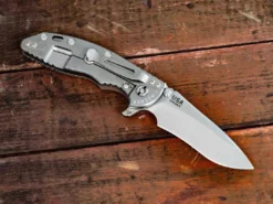 RICK HINDERER All Knife Brands Hinderer XM-18 3.5″ Recurve Stonewash FDE G10