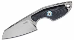 MANIAGO KNIFE MAKERS All Fixed Blades Jesper Voxnaes Mikro 2 Sheepsfoot Fixed Blade By MKM, Black G10