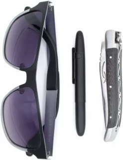 LAGUIOLE HONORE DURAND Laguiole Durand Handmade Folding 10cm Carbon Fiber Knife 12C27 (France)