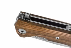 Outlet 😍 LionSteel KUR Flipper Knife - Santos Wood Handles (Italy) 🔔 10 LionSteel KUR Flipper Knife - Santos Wood Handles (Italy)