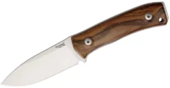 LionSteel Knives LionSteel M4 ST Bushcraft Fixed 3.74" Satin M390 Blade, Santos Wood