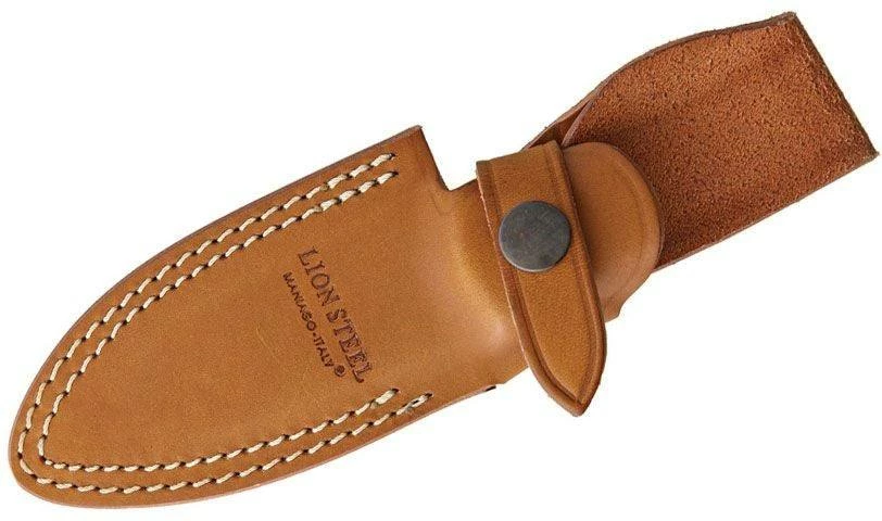 Outlet ๐ LionSteel Knives LionSteel M4 ST Bushcraft Fixed 3.74" Satin M390 Blade, Santos Wood ๐ฅ 4 LionSteel Knives LionSteel M4 ST Bushcraft Fixed 3.74" Satin M390 Blade, Santos Wood